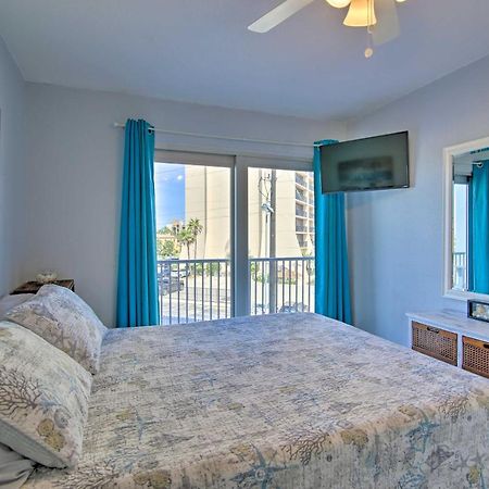 Sunny Oceanfront Condo On South Padre Island Beach Exteriér fotografie