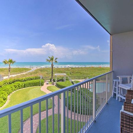 Sunny Oceanfront Condo On South Padre Island Beach Exteriér fotografie