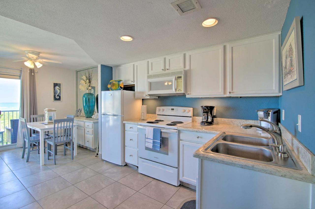 Sunny Oceanfront Condo On South Padre Island Beach Exteriér fotografie