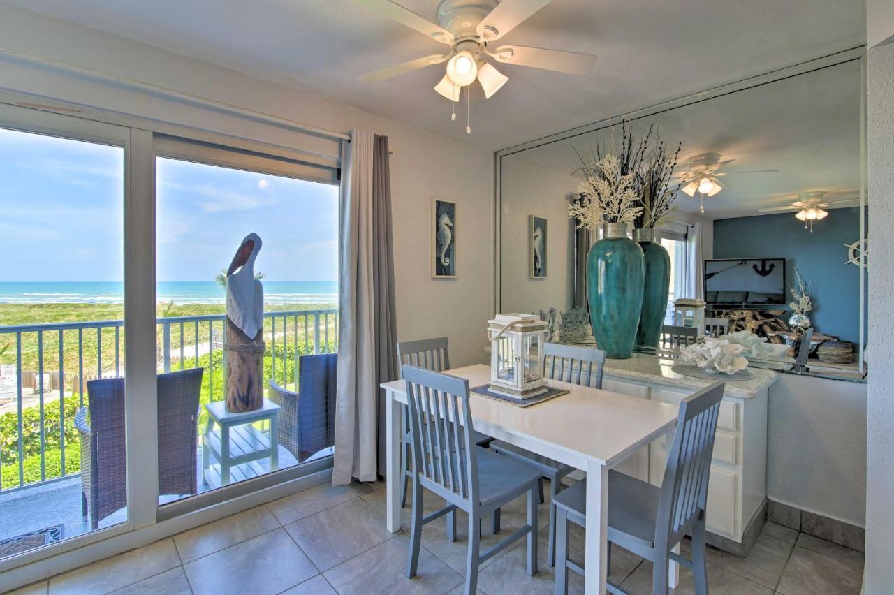 Sunny Oceanfront Condo On South Padre Island Beach Exteriér fotografie
