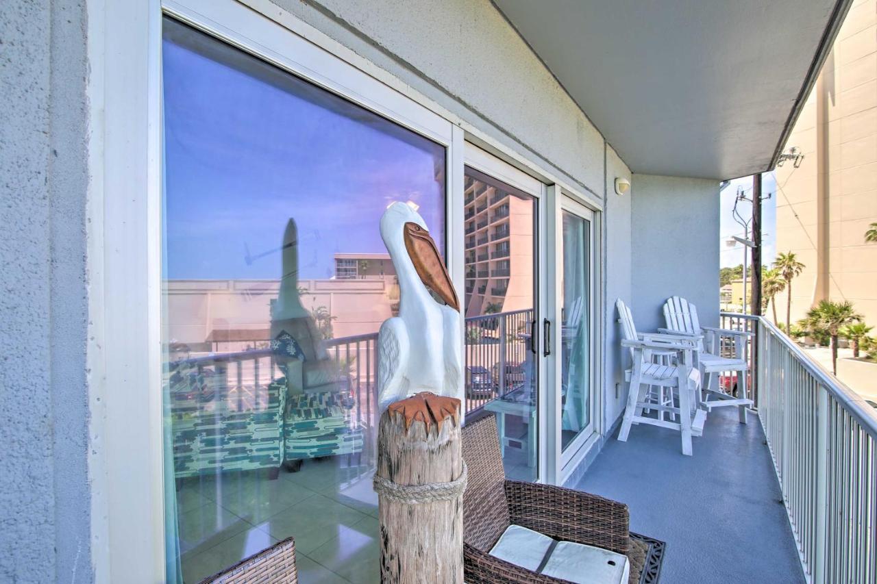 Sunny Oceanfront Condo On South Padre Island Beach Exteriér fotografie