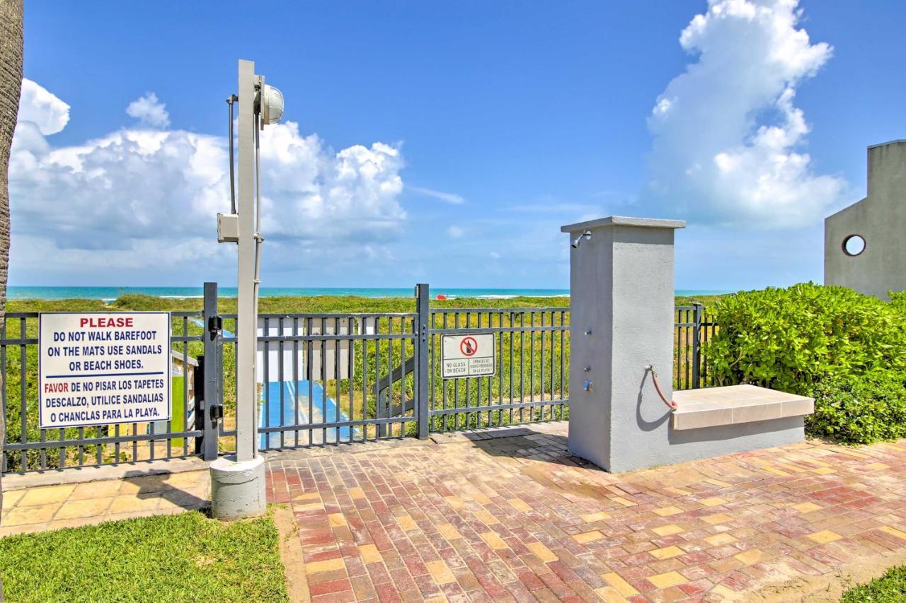 Sunny Oceanfront Condo On South Padre Island Beach Exteriér fotografie