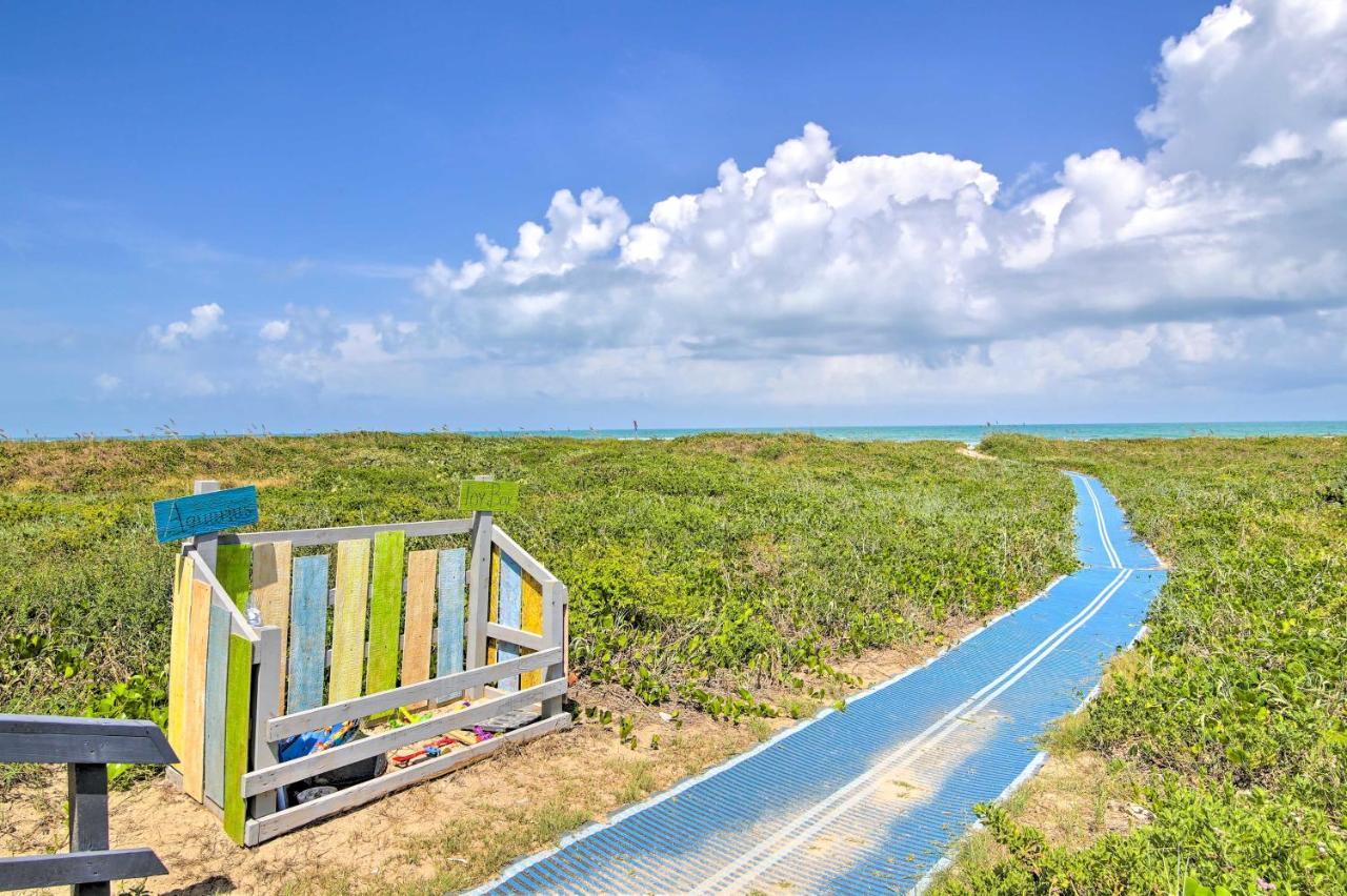 Sunny Oceanfront Condo On South Padre Island Beach Exteriér fotografie